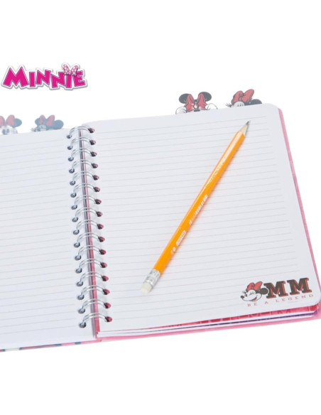 Cuaderno Diario Minnie Mouse 96 Páginas Rayadas 20x17 cm Cuaderno Diario Minnie Mouse 96 Páginas Rayadas 20x17 cm