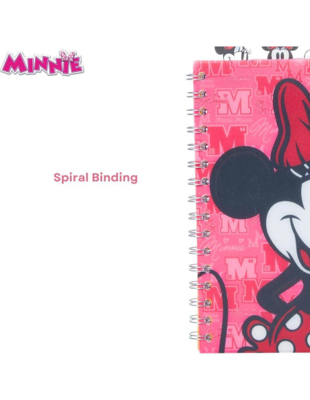 Cuaderno Diario Minnie Mouse 96 Páginas Rayadas 20x17 cm Cuaderno Diario Minnie Mouse 96 Páginas Rayadas 20x17 cm