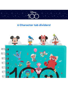 Cuaderno Disney 100 Aniversario Espiral 96 Páginas 20x17 cm 2
