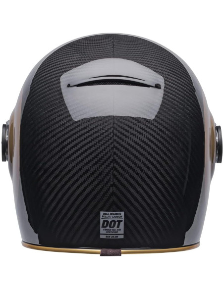 Casco BELL Bullitt Carbono Pequeño Negro Brillante/Oro