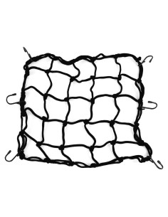 Red de Carga Elástica Wogomz 15x15 cm Ajustable Negro