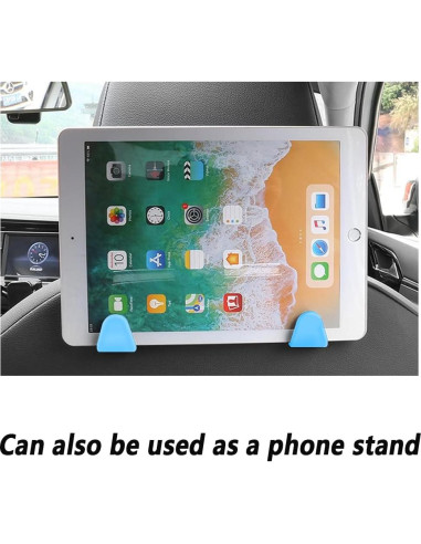 Gancho Oculto NHHC para Reposacabezas Coche Azul 4 Pcs