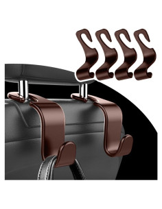 Gancho para reposacabezas de coche NHHC 4PCS Organizador