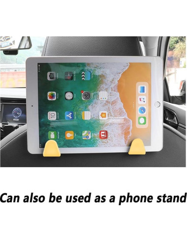 Gancho para Reposacabezas NHHC 4PCS Amarillo Organizador