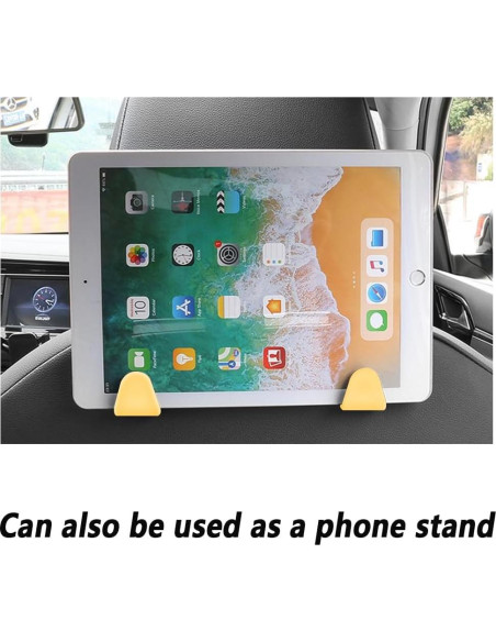 Gancho para Reposacabezas NHHC 4PCS Amarillo Organizador