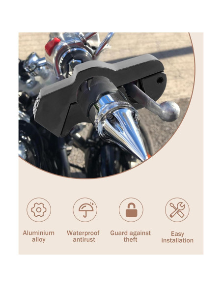 Candado Antirrobo para Motocicleta Bylikeho 1209CBFDYMS001