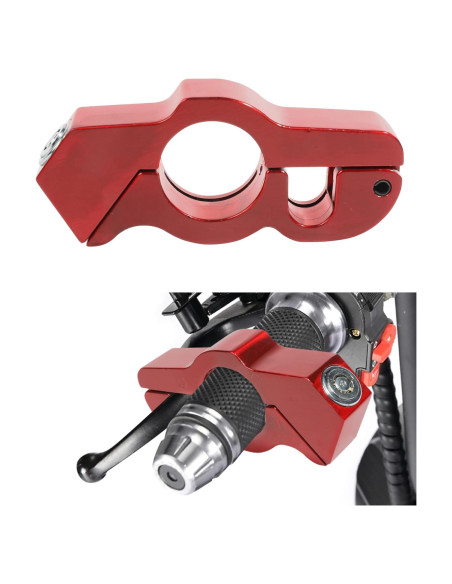 Candado Antirrobo para Motocicleta Bylikeho 1209CBFDYMS001 Rojo