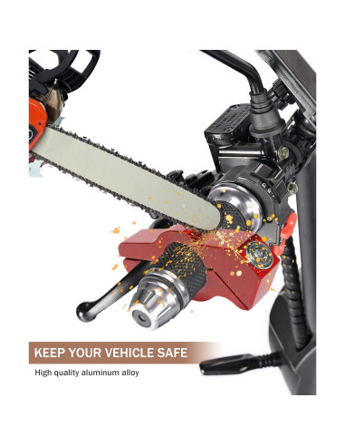 Candado Antirrobo para Motocicleta Bylikeho 1209CBFDYMS001 Rojo