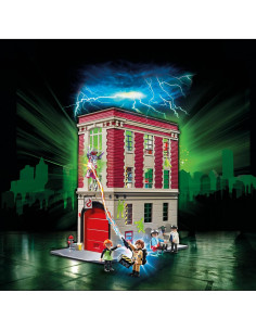 Playmobil Cazafantasmas Estación de Bomberos 9219 2