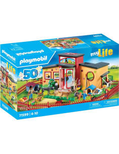 PLAYMOBIL Hotel para Mascotas 71599 con 10 Animales y Accesorios 2