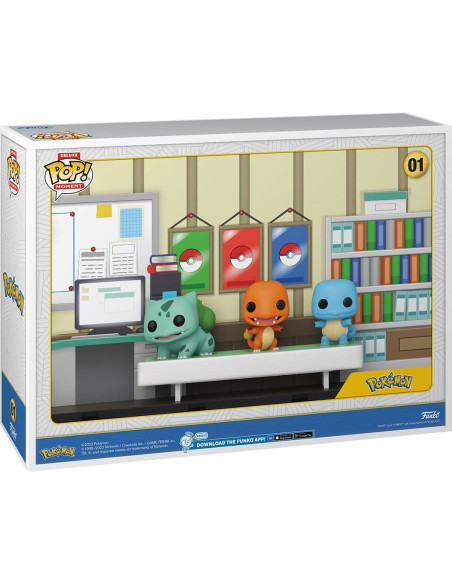 Funko Pop Deluxe Pokémon - Bulbasaur, Charmander, Squirtle - 46 cm