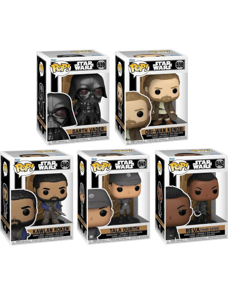 Funko POP! Star Wars Set Coleccionista Obi-Wan Kenobi 5 Figuras Funko POP! Star Wars Set Coleccionista Obi-Wan Kenobi 5 Figuras