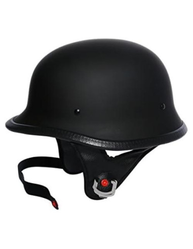 Casco TCMT Dot Adulto Grande Matte Negro para Motocicleta