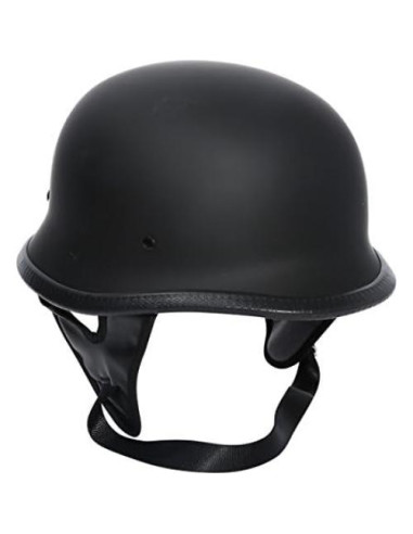 Casco TCMT Dot Adulto Grande Matte Negro para Motocicleta
