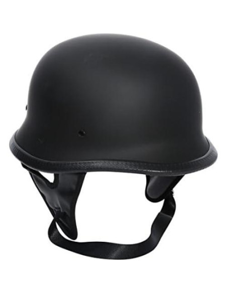 Casco TCMT Dot Adulto Grande Matte Negro para Motocicleta