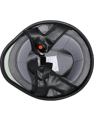 Casco TCMT Dot Adulto Grande Matte Negro para Motocicleta