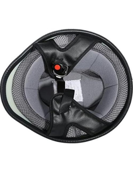 Casco TCMT Dot Adulto Grande Matte Negro para Motocicleta