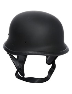 Casco de Moto TCMT DOT Grande Negro Mate para Cruiser 2