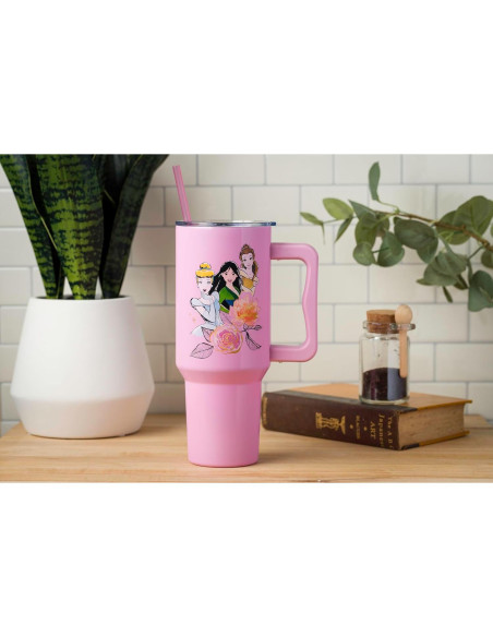 Vaso Acero Inoxidable Silver Buffalo Princesas Disney 1.18L