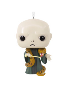 Adorno Navideño Hallmark Lord Voldemort con Nagini