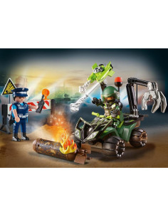 Set Inicial de Policía Playmobil 70817 con Quad y Accesorios 2