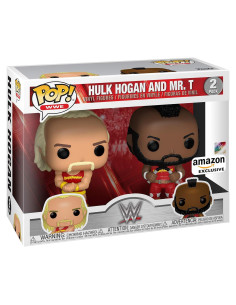 Funko Pop! WWE Hulk Hogan y Mr. T Paquete 2 Exclusivo