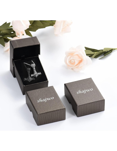 Collar de Urna Martillo de Thor shajwo para Cenizas 3x4cm