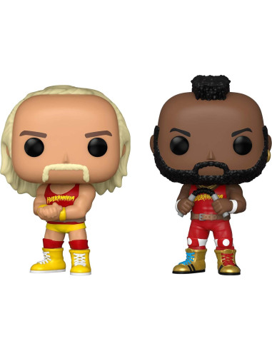 Funko Pop! WWE Hulk Hogan y Mr. T Paquete 2 Exclusivo