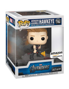 Funko Pop! Deluxe Marvel Hawkeye 11.43 cm - Avengers Assemble 2