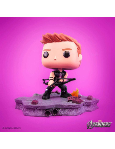 Funko Pop! Deluxe Marvel Hawkeye 11.43 cm - Avengers Assemble
