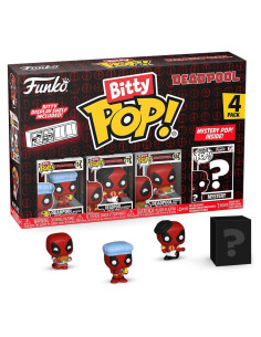 Funko Bitty POP! Deadpool 4-Pack + Figura Sorpresa 2.2 cm