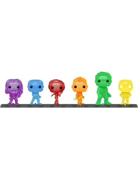 Funko Pop! Marvel Infinity Saga 6 Figuras Vengadores Funko Pop! Marvel Infinity Saga 6 Figuras Vengadores