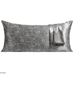 Funda de Almohada Kitsch Disney Mickey King Satén Refrigerante 2