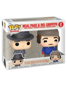 Funko POP Aviones, Trenes y Automóviles Neal y Del 2-Pack