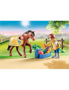 Pony Galés Coleccionable PLAYMOBIL 70523 con accesorios 2
