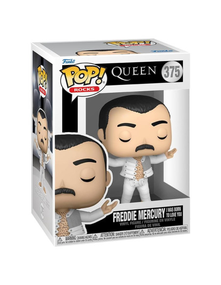 Funko POP! Queen Freddie Mercury 10 cm Figura Coleccionable
