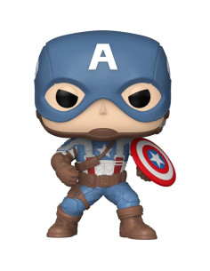 Funko POP Capitán América - Figura de Vinilo 9.53 cm - Marvel 2