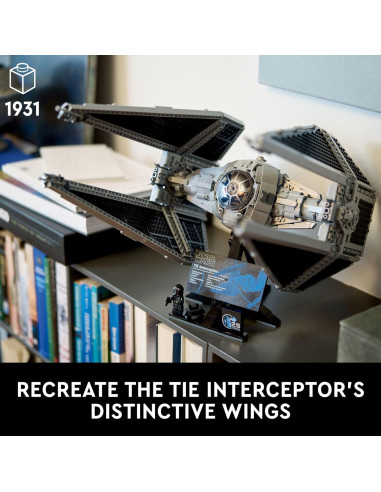 LEGO Star Wars TIE Interceptor UCS 75382 40 cm Construcción