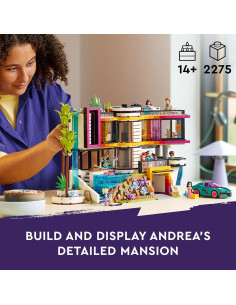 Casa de Muñecas LEGO Friends Andrea 4 Pisos 11 Personajes 2