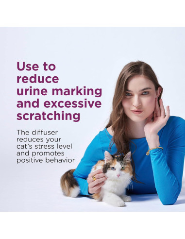 Kit de Inicio Comfort Zone: Difusor y 2 Recargas para Gatos