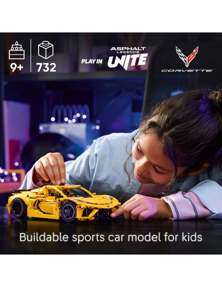 LEGO Technic Chevrolet Corvette Stingray 732 Piezas 9+