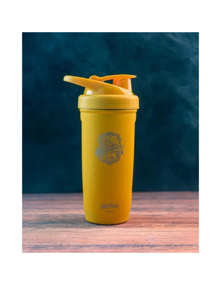 Botella Batido Smartshake Hufflepuff 700 ml Acero Inoxidable
