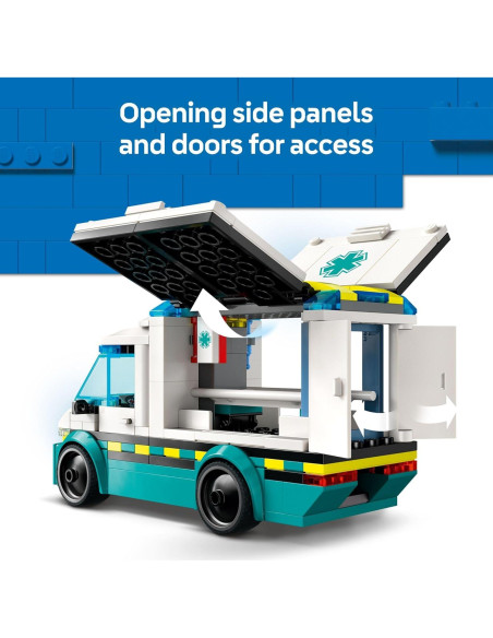 Ambulancia de Emergencia LEGO City 60451 - Juguete 5+