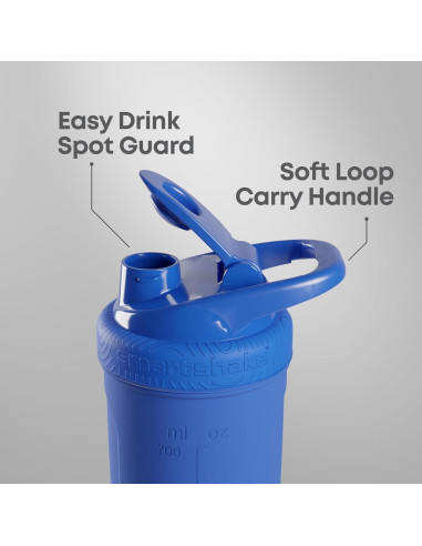 Botella Batido Smartshake Hufflepuff 700 ml Acero Inoxidable