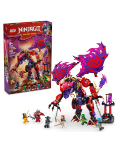 LEGO NINJAGO Dragón Thunderfang del Caos 71832 - Juguete 668 Piezas