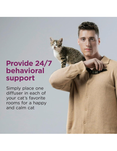 Kit de Inicio Comfort Zone: Difusor y 2 Recargas para Gatos
