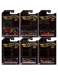 Hot Wheels 55 Aniversario Conjunto 6 Autos Metal 1:64