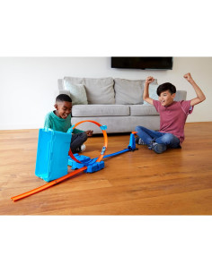 Juego de Pista Hot Wheels Multi Loop Box 3,05 m con Vehículo 2