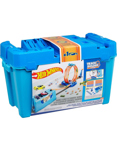Juego de Pista Hot Wheels Multi Loop Box 3,05 m con Vehículo