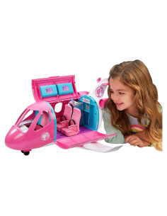 Juego de avión Barbie Dreamplane con 15 accesorios